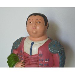 toreador ceramica stil Botero