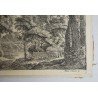 Antonie Waterlo "Peisaj" gravura veche sec 18-19