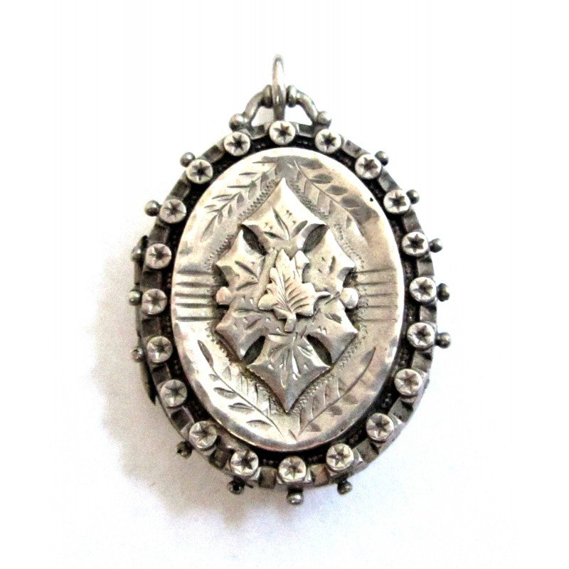pandantiv caseta argint victorian pandantiv caseta argint victorian
