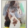 Ion Mihalache "Nud" tehnica mixta 2014