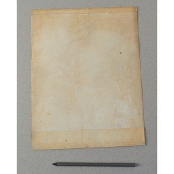 Acuarela veche peisaj cca 1850