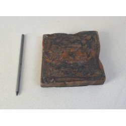 Tipar de lemn sculptat pentru imprimari textile Asia de SE