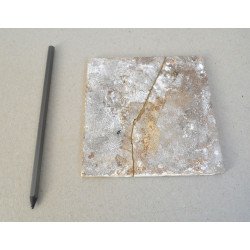 "Drumul crucii" placa ceramica de Delft sec 18