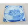 "Spalarea picioarelor" placa ceramica de Bristol sec 18