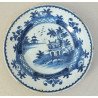 Farfurie de Lambeth decorata cu motive chinezesti Anglia sec 18