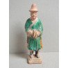 "Muzicant" ceramica glazurata stil Dinastia Ming China