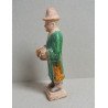 "Muzicant" ceramica glazurata stil Dinastia Ming China