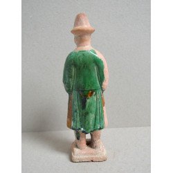 "Muzicant" ceramica glazurata stil Dinastia Ming China