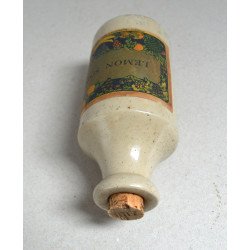 "Lemon Soda" Duckworth and Co recipient ceramic Anglia cca 1920