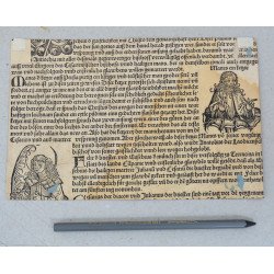 Michael Wolgemut "Geneva vedere panoramica" xilogravura 1493