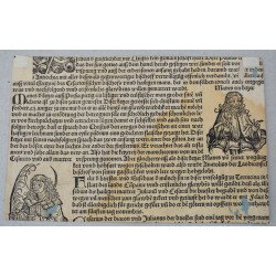 Michael Wolgemut "Geneva vedere panoramica" xilogravura 1493