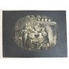 David Deuchar "Familie in jurul mesei" gravura cca 1782-1803