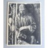 Etienne Houvet "Dieu creant Adam" fotografie veche cca 1908