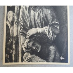 Etienne Houvet "Dieu creant Adam" fotografie veche cca 1908