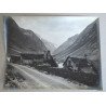 Gustave Oddoux "Dauphine - La Berarde", Muntii Alpi fotografie originala cca 1900