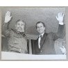 Fidel Castro si Fernando Collor de Mello fotografie originala cca 1990
