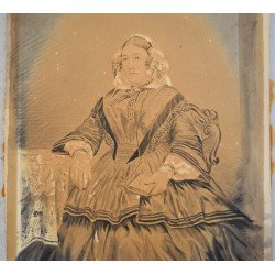 Portret de femeie cca 1860