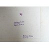 Marlene Sturz design model abstract pentru imprimeuri textile tempera cca 1970