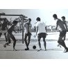 "Fotbal de strada" fotografie originala Brazilia cca 1970