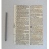 Matthias Scheits "Viziunea lui Ieremia despre o oală care fierbe" gravura veche 1672