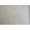 Peisaj vechi desen in creion scena italiana cca 1810