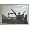 "Exploatare miniera" fotografie originala Brazilia cca 1950-60
