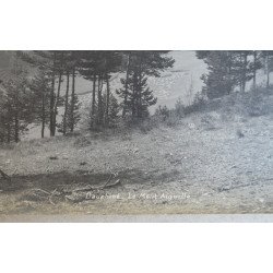 Gustave Oddoux "Dauphine - Le Mont Aiguille", Muntii Alpi fotografie originala cca 1900