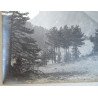 Gustave Oddoux "Dauphine - Le Mont Aiguille", Muntii Alpi fotografie originala cca 1900