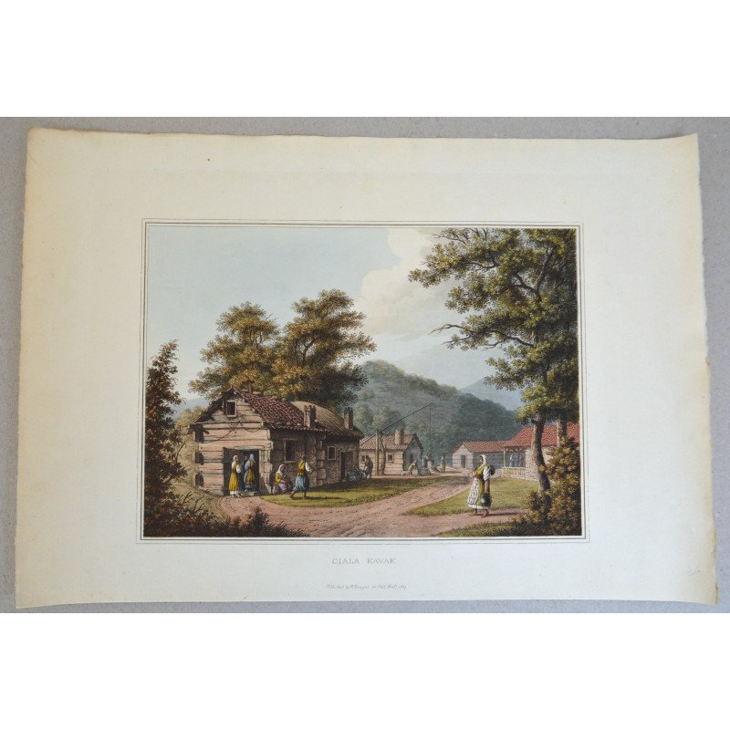 Luigi Mayer "Ciala Kavak" aquatinta1809