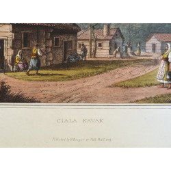 Luigi Mayer "Ciala Kavak" aquatinta1809