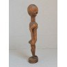 Veche figură antropomorfă stilizată de lemn Africa de Vest sau Centrala