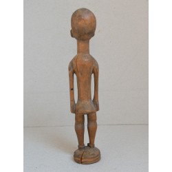 Veche figură antropomorfă stilizată de lemn Africa de Vest sau Centrala