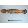 Veche figură antropomorfă stilizată de lemn Africa de Vest sau Centrala