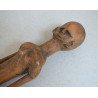 Veche figură antropomorfă stilizată de lemn Africa de Vest sau Centrala