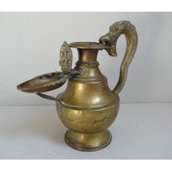 Lampă ritualică Sukunda cu Ganesha – Nepal, Newar sec 19