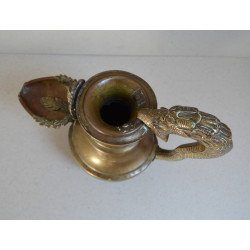 Lampă ritualică Sukunda cu Ganesha – Nepal, Newar sec 19