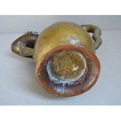 Lampă ritualică Sukunda cu Ganesha – Nepal, Newar sec 19