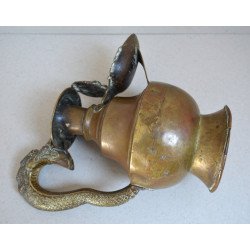 Lampă ritualică Sukunda cu Ganesha – Nepal, Newar sec 19