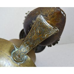 Lampă ritualică Sukunda cu Ganesha – Nepal, Newar sec 19