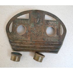 Calimara de bronz Jugendstil Seccesion cca 1900