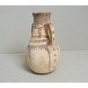 Vas de teracotă berber pictat cu motive geometrice si vegetale– Nordul Africii (Maghreb), sec. XIX (posibil mai vechi)
