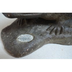 Labyrinthodon model didactic atelierul Arthur Eloffe Paris secolul XIX