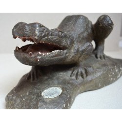 Labyrinthodon model didactic atelierul Arthur Eloffe Paris secolul XIX