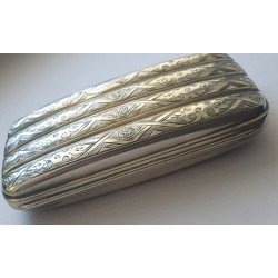 Tabachera argint Anglia secol 19